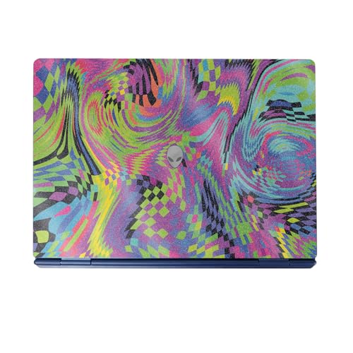 Glossy Glitter Laptop Skin Compatible with Alienware 16/16X Aurora (2025) - Dan…