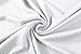 DB MOON Women's Long Tunics Plus Size Tunic Dress (White,2XL)