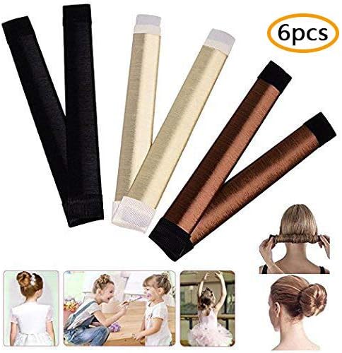 Hair Bun Maker French Twist Hair Donut Fold Wrap Snap Disk Magic Hair Band Accessories For Girls Women (p1)