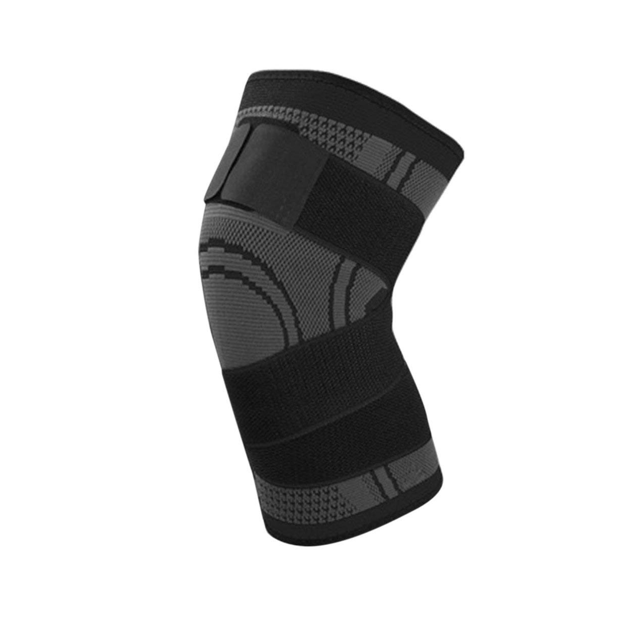 Výsledok vyhľadávania obrázkov pre dopyt Bandage Knee Support Braces Elastic Nylon Sports Compression Pad grey