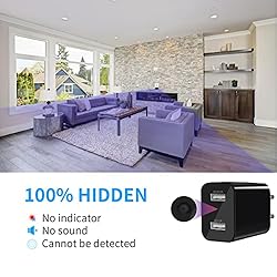 TOQI Spy Camera Hidden WiFi Camera with Remote