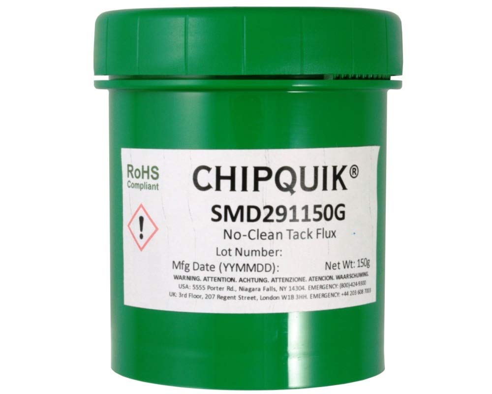 Tack Flux no-Clean SMD291 in 150 gram Jar