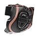 Sanabul Essential Boxing Headgear for Men & Women | Muay Thai and MMA Headgear | Sparring Headgear | Boxing Head Gear with Full Face Coverage (Copper, S/M)