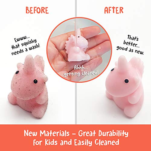 Mochi Squishies [EXTRA Squishy] Stress Relief Toy Smooshy Mushy Mini Animals. Japanese Kawaii Pack: Cats, Seals, Unicorns, Elephants, Bunnies and More [SIZE: SMALL] Random Fun For Girls and Boys - Thumbnail 2