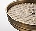 Rozin Round 8-inch Rainfall Shower Head Antique Brass