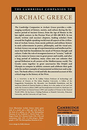 The Cambridge Companion to Archaic Greece