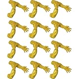 Atlas 772 26-In Nitrile X-Large XL Elbow Chemical Yellow Gloves, 12-Pack