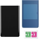 Back Glass Panel Bottom Cover Replacement for Google Pixel 7 Pro, Obsidian