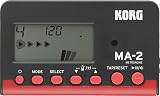 Korg MA2-BKRD LCD Pocket Digital Metronome Black Red view 2