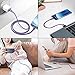 USB Type C Cable, 4-Pcs (1ft,3ft,6ft,10ft) Fasgear Braided Fast Charging Type-C 2.0 Cable Compatible with Note 9/S9/S10, LG V30/V20 G6 G5,Google, Switch, Pixel, XL and More (Purple)
