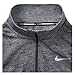 Nike Dri-FIT Knit Half-Zip Men's Running Shirt top Dark Grey/Heather (M)
