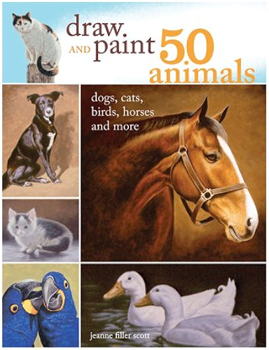 Download Draw and Paint 50 Animals: Dogs, Cats, Birds, Horses and More (English Edition) PDF