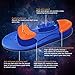 Sports Gel Insoles and Shoe Inserts for Women and Men Breathable Cushion with Small Holes, Sizes 9-13 by HLYOON(L)