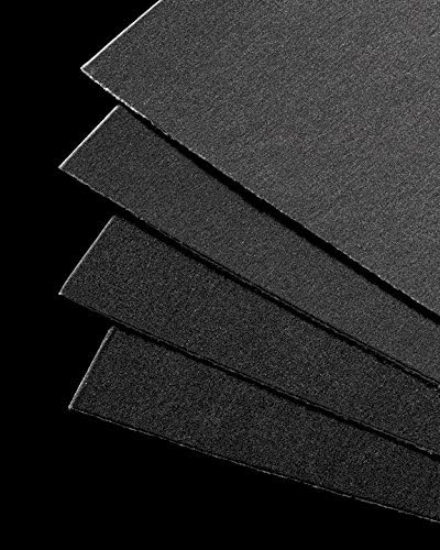 UART Grade 500 Dark Premium Sanded Pastel Paper - 21" x 27" Ten Pack