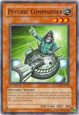Yu-Gi-Oh! - Psychic Commander (TDGS-EN020) - The Duelist Genesis - 1st Edition - Common