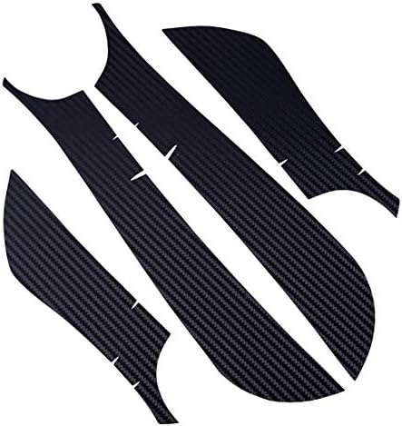StoreNO12345-4Pcs/Set Front & Rear Door Anti-Kick 3D Carbon Fiber Style Sill Protection Sticker Fit For Nissan X-Trail 2014-2017 2018