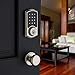 Kwikset 99150-002 SmartCode 915 Touchscreen Electronic UL Deadbolt with Smart Key, Satin Nickel