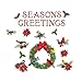 Collections Etc Garage Door Christmas Decoration Magnets - Wreath & Birds