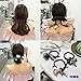 OE2 Hair Bun Magic Clip French Twist Bun Maker Party Hair Accessories /3 Pieces