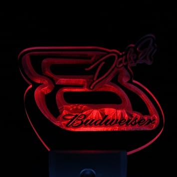 Amazon Com Ws0034 Nascar 8 Dale Earnhardt Beer Bar Day Night