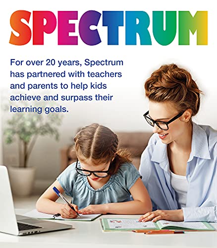 Spectrum Test Prep Grade 2 Workbook, Ages 7-8, Reading Comprehension, Language Arts & Math Workbook, Grammar, Vocabulary, Addition, Subtraction, Writing Practice Tests, 2nd Grade Test Prep Workbook