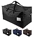 iwill CREATE PRO 100L Large Size Ornament Water Resistant Travle Duffel Tote Storage Bags with Carry Handles, Black