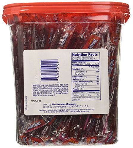 Twizzlers- Red Licorice Strawberry Twists, 180ct