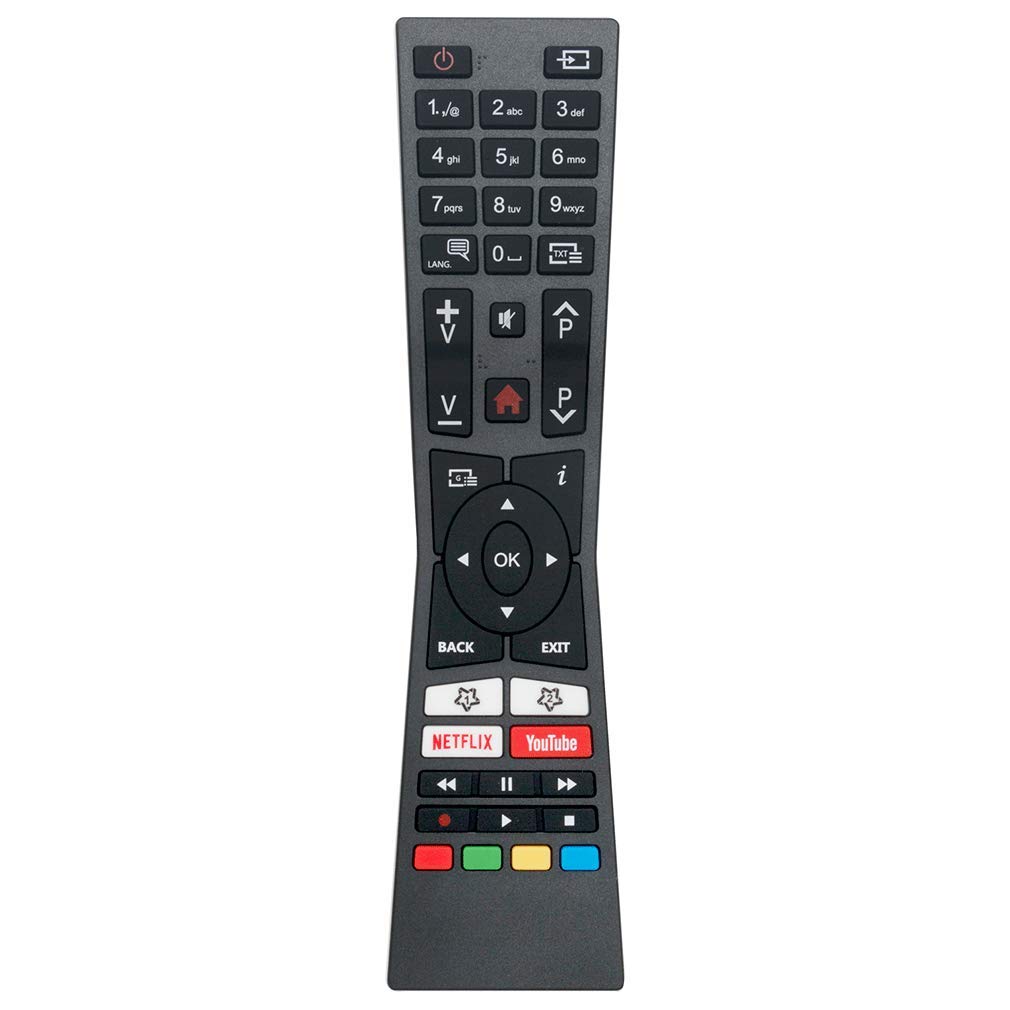 VINABTY RM-C3331 RMC3331 30101023 RCA2A43100 Remote Control Replacement for JVC Smart 4K LED TV with Youtube Netflix Buttons LT55VU63M LT-32V55LHA LT-40V55LFA LT40VF52M LT55V65LUA LT40V55LU