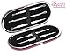 Professional Blackhead & Blemish Remover Kit for Acne Skin, Blackheads, Pimples and Blemishes. 5pcs Extractors Blemish Tools Blackhead Remover with Faux Leather Pink Case.