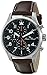 Lucien Piccard Men's LP-13346-01-BRW Peak Analog Display Japanese Quartz Brown Watch