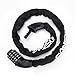 Bike Lock, Foneso Security Anti-theft Bicycle Chain Lock-No Keys Required- Open with Password- Black