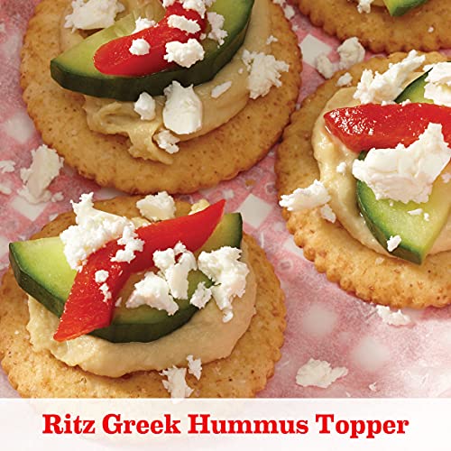 RITZ FRESH STACKS WHOLE WHEAT CRACKERS, TRAVEL SNACKS, 11.6 OZ (8 MULTI SNACK PACKS)