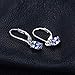 JewelryPalace 1ct Natural Tanzanite LeverBack Earrings 925 Sterling Silver