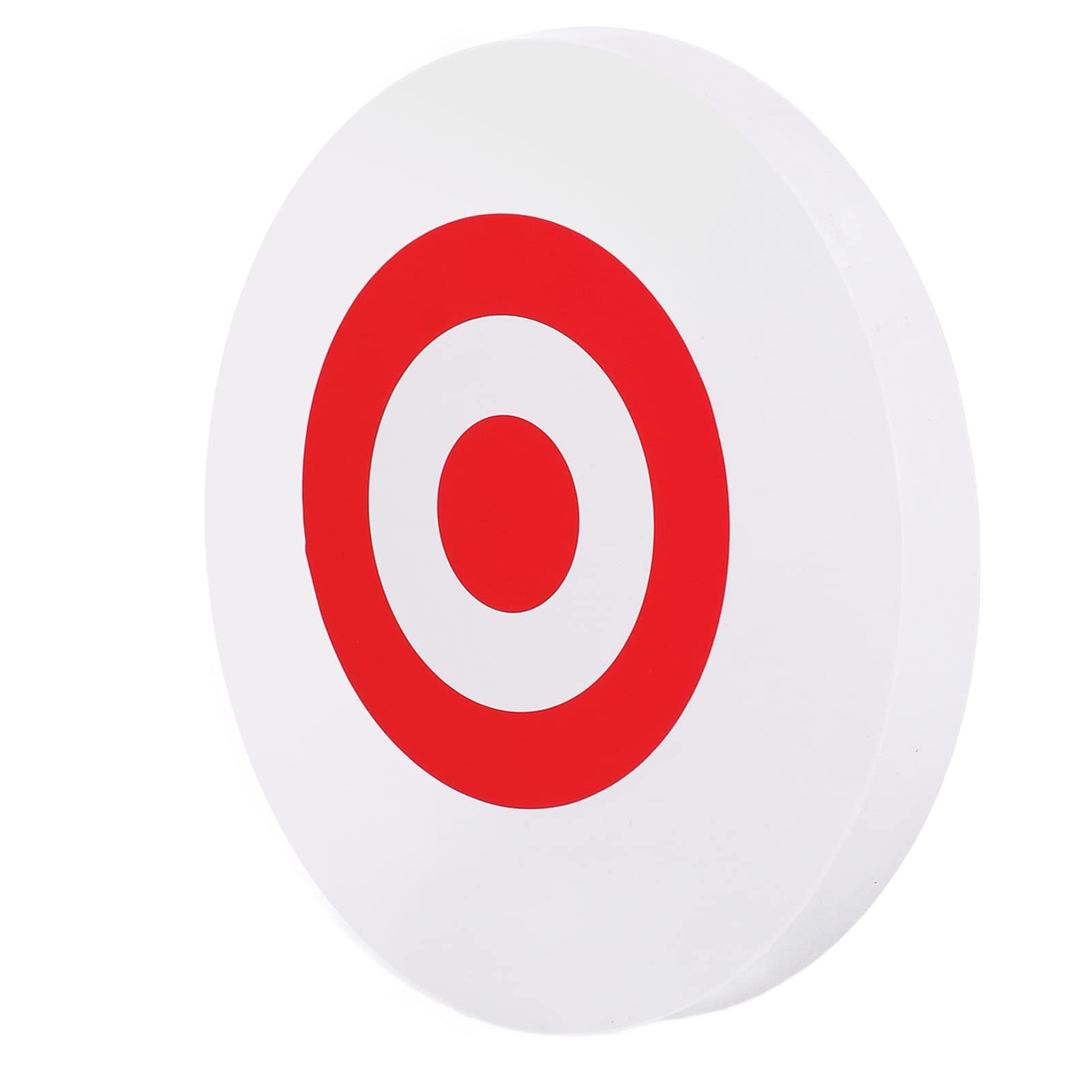 Topyond Archery Target Outdoor, EVA Foam Training Moving Target with 2 Papers, Self-Healing Lightweight 25cm for Backyard Camping Kids Adults 9.8 X 9.8 X 1.2in
