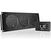 AIRPLATE S5, Ventola Armadio Silenzioso 8" Per Amplificatore - Foto 3