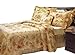 Greenland Home Antique Rose King Quilt Set, Ecru