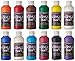 Sargent Art Acrylic Paint, 12 Count x 8 Ounce, Assorted Colors, Non-Fading, Rich Vivid Pigments, Brilliant Matte Finish, Fast Dry Formula, Non-Toxic