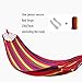 ZLHY Camping Hammock Double Single with Tree Belt -, Indoor and Outdoor Backpack Survival and Travel, Easy to Carrythumb 2