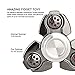 Fidget Spinner, Wewdigi Tri Spinner Fidget Stress Reducer Focus Toy for Kids Adults Hybrid Ceramic Perfect for Relieving ADD, ADHD, Anxiety, Autism, and Boredom