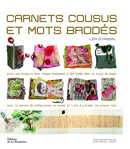 Carnets cousus et mots brodés by Léa Stansal
