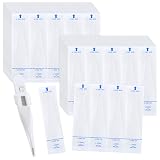 200pcs Disposable Probe Covers for Digital Thermometers Universal Thermometers Sleeves for Accurate Sanitary Oral Ear Underarm Recta Thermometer