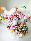 One Unicorn Dreams Fizzy Cupcake Bath Bomb & Sugar Scrub Icing Made in different colors-pink,blue,green,orange Gifts for Women Mom Wife Daughter Girlfriend Valentine Birthday Christmas Anniversary