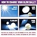 Chew King Glowing Fetch Ball, Dog Ball Toys, Ball Combo