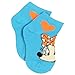 Minnie Mouse Toddler Girls 6 pack Socks (4-6 Toddler (Shoe: 7-10), Neon Hearts Quarter)