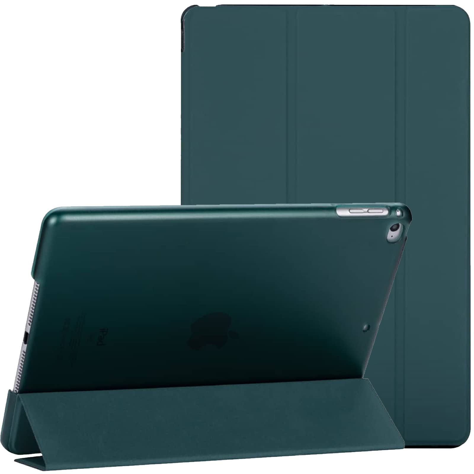 For Apple iPad Mini 1/2/3 Smart Magnetic Stand Case with Automatic Wake/Sleep (Emerald Green)