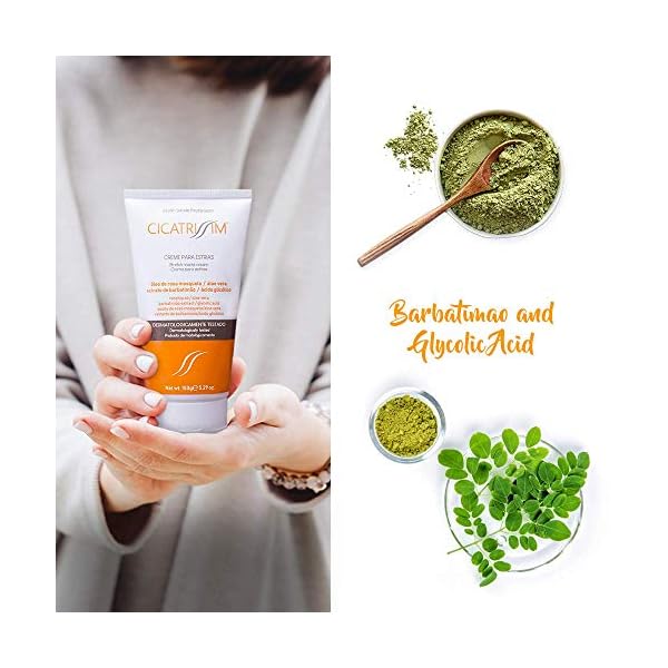 Cicatrissim Stretch Marks Removal Cream - Innovative Natural Formula With Pure and Potent Ingredients From Brazilian…