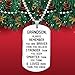 Elegant Chef Grandson Inspirational Jewelry Necklace Gift- Always Remember You are Braver Than You Believe