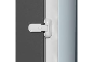 BABY DROM Refrigerator Lock, Ideal for Child Proof Fridge Lock and Freezer Door Lock, Easy to Install and Use Fridge Locks for Kids no Tools Need or Drill
