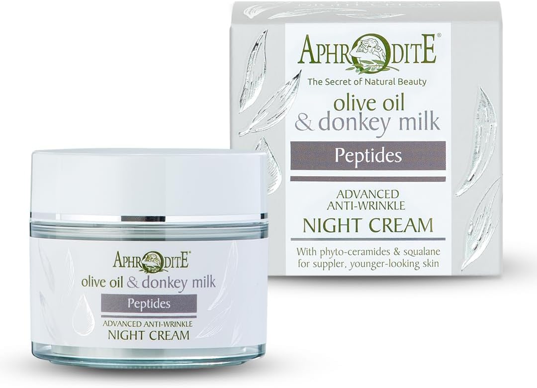 Aphrodite Anti-Wrinkle & Anti-Pollution Night Cream - Daily Nighttime Treatment to Calm the Skin (50 ml / 1.70 fl oz)