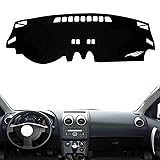 leather dash board cover mat Compatible with Nissan